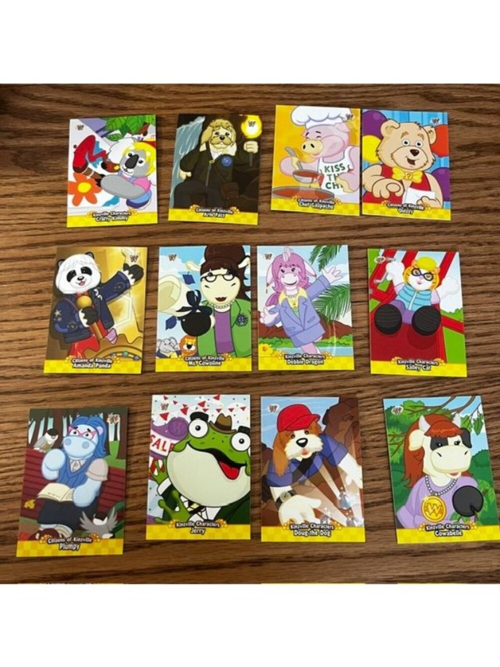 Webkinz Set of 12 Card Lot
